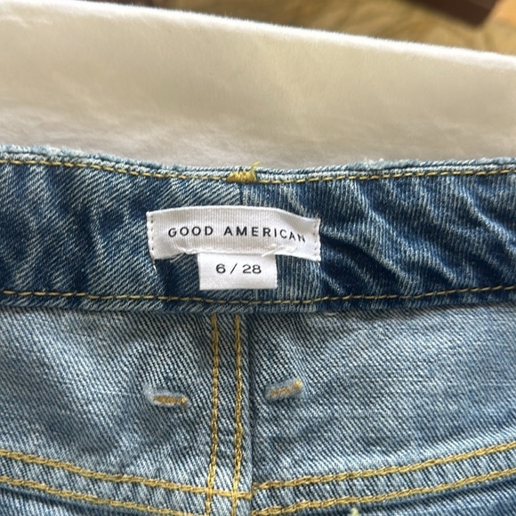 NWT Good American “Good Boy” Curvy Straight Leg Jeans - Picture 11 of 12